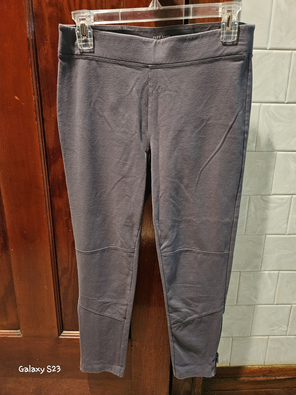 Ruff Hewn Women's Dark Gray Active Leggings